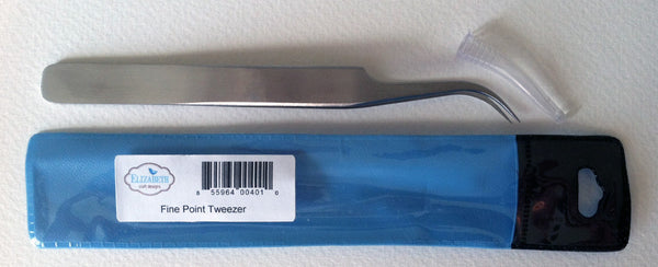 Elizabeth Craft Designs Fine Pointed Tweezer color Blue