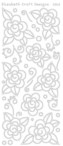 Flowers with Doodles (sku 0363)