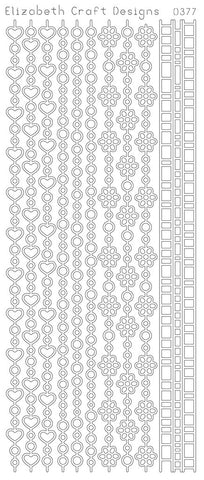 Borders Hearts & Flowers (sku 0377)