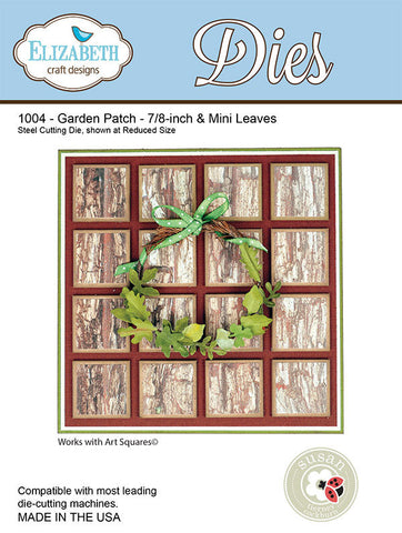 GARDEN PATCH -7/8-inch & Mini Leaves (1004)