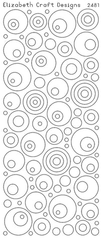 Glitter Circles solid (sku 2481)