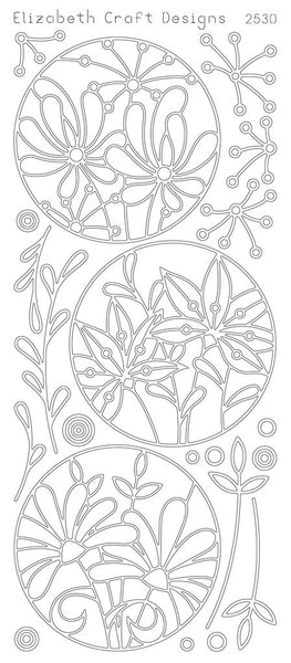 Flower Circle Frames (sku 2530)