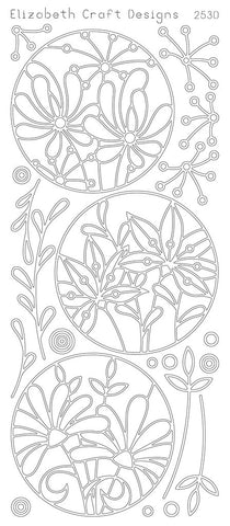 Flower Circle Frames (sku 2530)