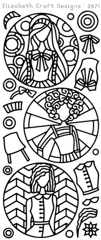 Jackie's Dolls in Circle (sku 2571)