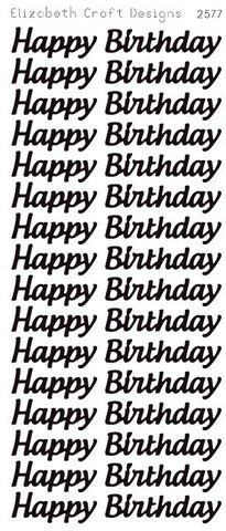 Happy Birthday Large (sku 2577)