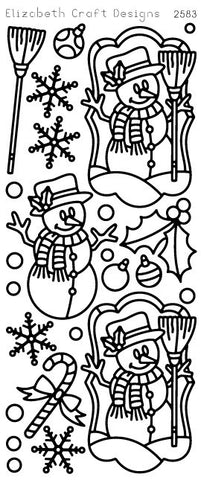 Snowman In Frame (sku 2583)