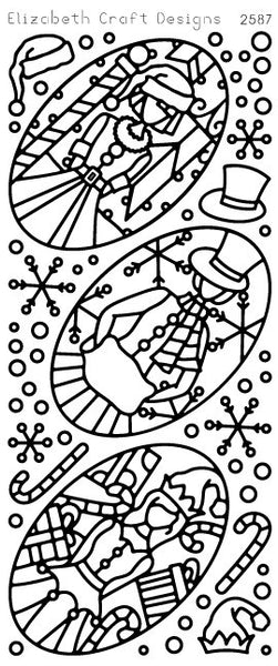 Jackie's Christmas Dolls in Oval (sku 2587)