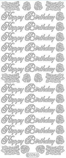 Happy Birthday Large (sku 328)