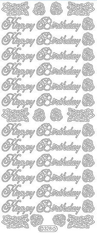 Happy Birthday Large (sku 328)