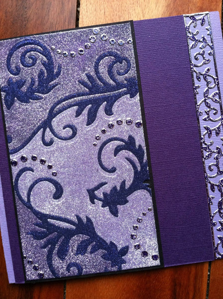 Glitter Ribbon Branches Set 7045 (10 Assorted Colors)