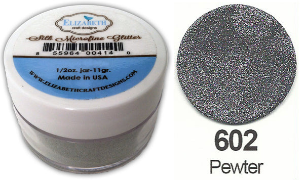 Pewter - Silk Microfine Glitter