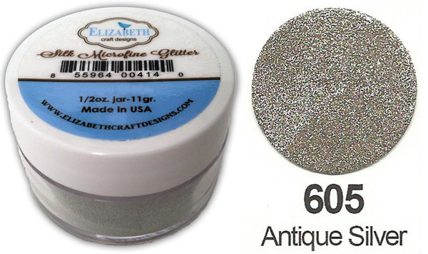 Antique Silver - Silk Microfine Glitter
