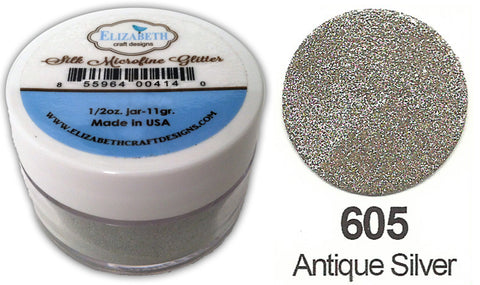 Antique Silver - Silk Microfine Glitter