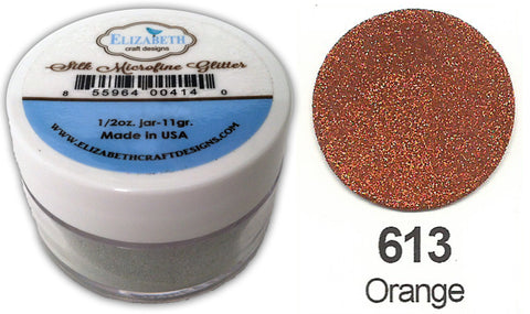 Orange - Silk Microfine Glitter