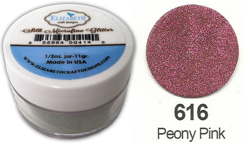 Peony Pink - Silk Microfine Glitter