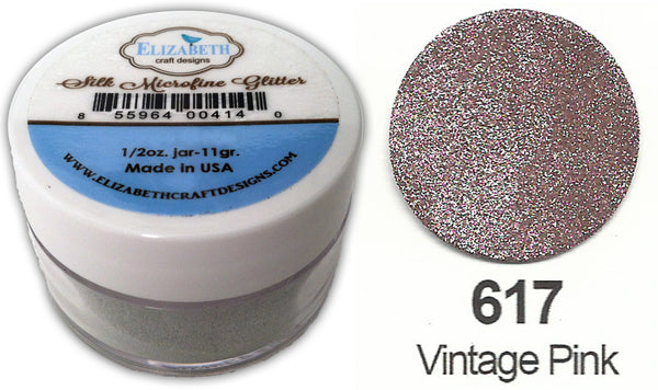 Vintage Pink - Silk Microfine Glitter