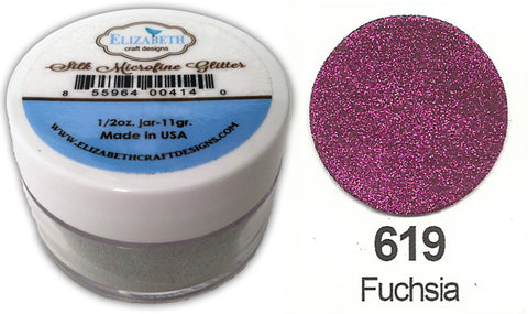 Fuchsia - Silk Microfine Glitter