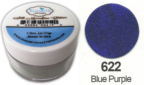 Blue Purple - Silk Microfine Glitter
