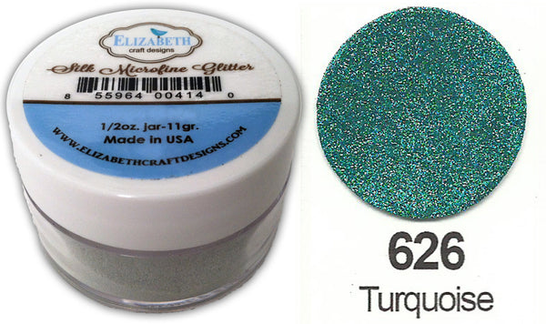 Turquoise - Silk Microfine Glitter
