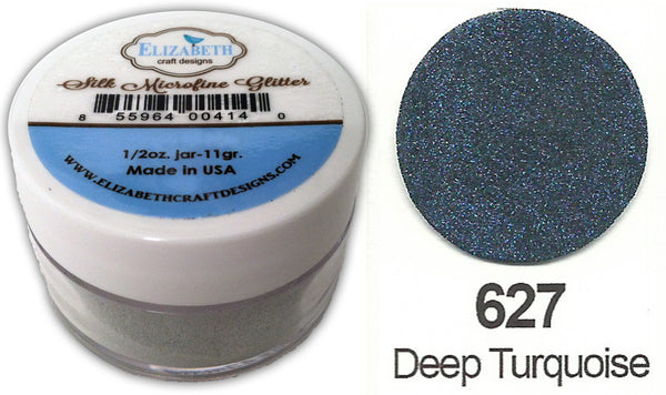Deep Turquoise - Silk Microfine Glitter