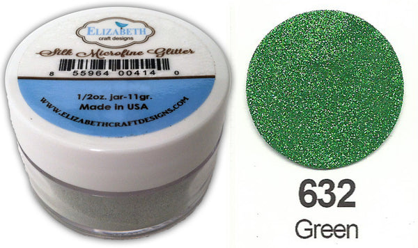 Green - Silk Microfine Glitter