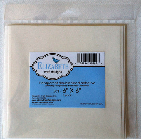 6" x 6" - 5 pack (503)