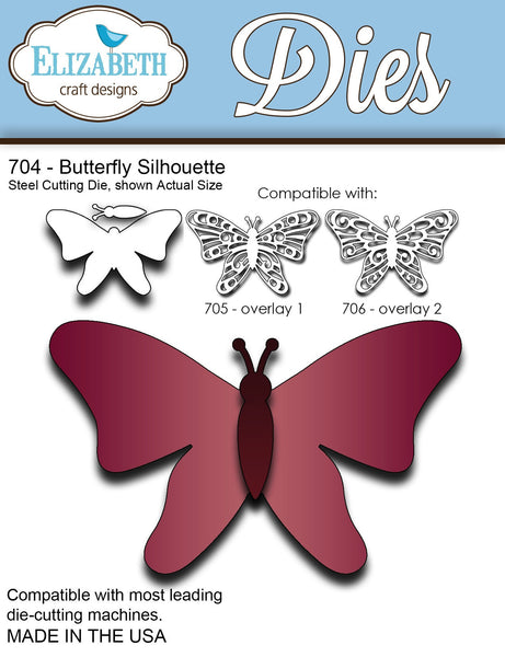 Butterfly Silhouette (704)