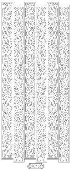 Glitter Ribbon Branches (sku 7045)