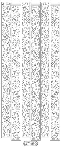 Glitter Ribbon Branches (sku 7045)