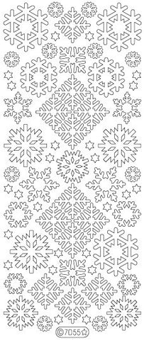Glitter Snowflakes (sku 7055)