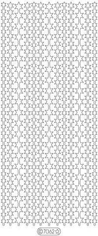 Glitter Stars Border (sku 7062)