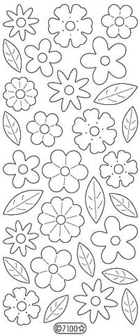 Velvet Small Flowers 7100