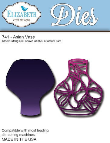 Asian Vase (741)