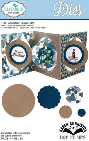 Accordion Circle Card (769)