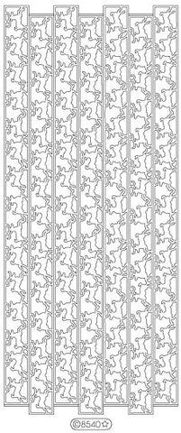 Ribbon Reindeer ( SKU 8540)