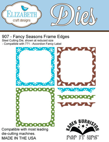 Fancy Seasons Frame Edges (907)