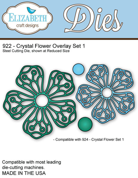 Crystal Flower Overlay Set 1 (922)