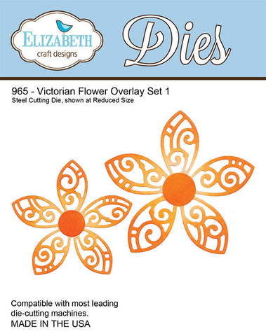 Victorian Flower Overlay Set 1 (965)