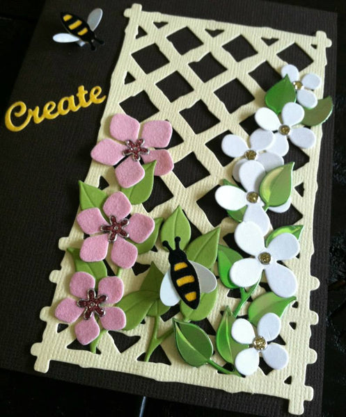 Glitter Flower Set (10 Assorted Colors)