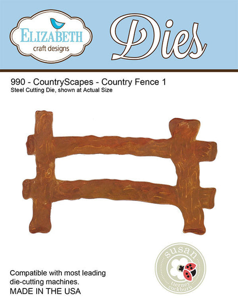 COUNTRY SCAPES - Country Fence  (990)