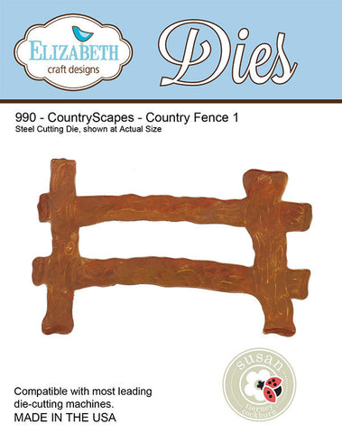 COUNTRY SCAPES - Country Fence  (990)