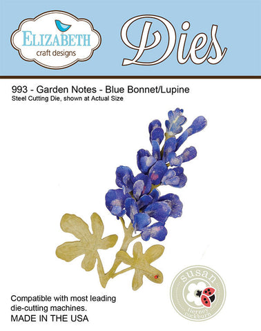 GARDEN NOTES - Blue Bonnet Lupine (993)