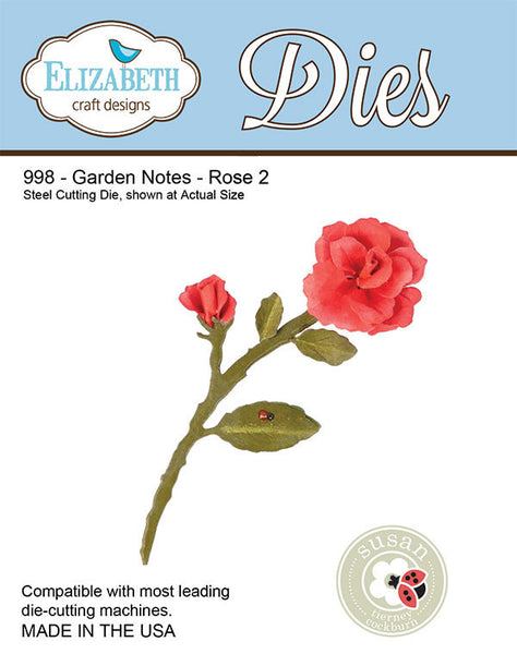 GARDEN NOTES - Rose 2 (998)