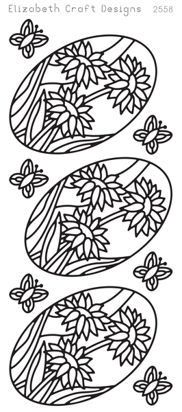 Daisies in Oval (sku 2558)