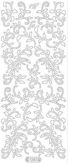 Glitter Elegant Swirls (sku 1283)