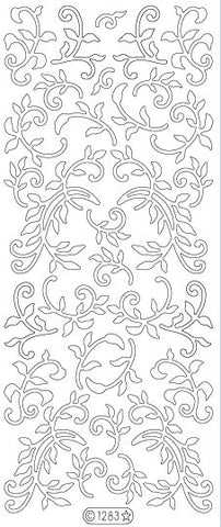 Glitter Elegant Swirls (sku 1283)