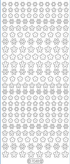 Glitter Flowers (sku 7048)