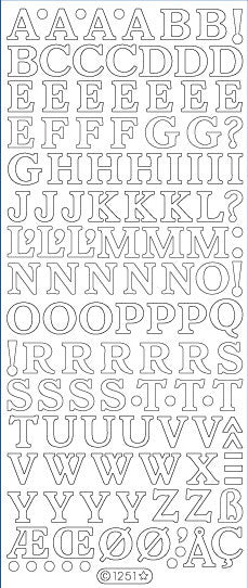 Alphabet 2 upper key (sku 1251)