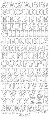 Alphabet 2 upper key (sku 1251)