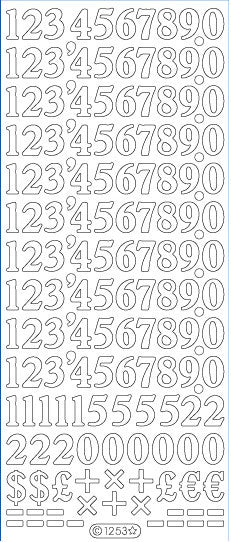 Numbers 2 (sku 1253)